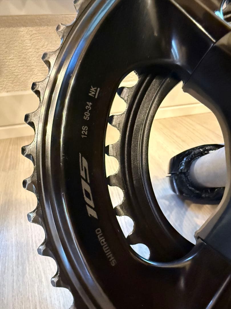 ケイデンスセンサー付シマノ 105 FC-R7100 クランク 172.5mm