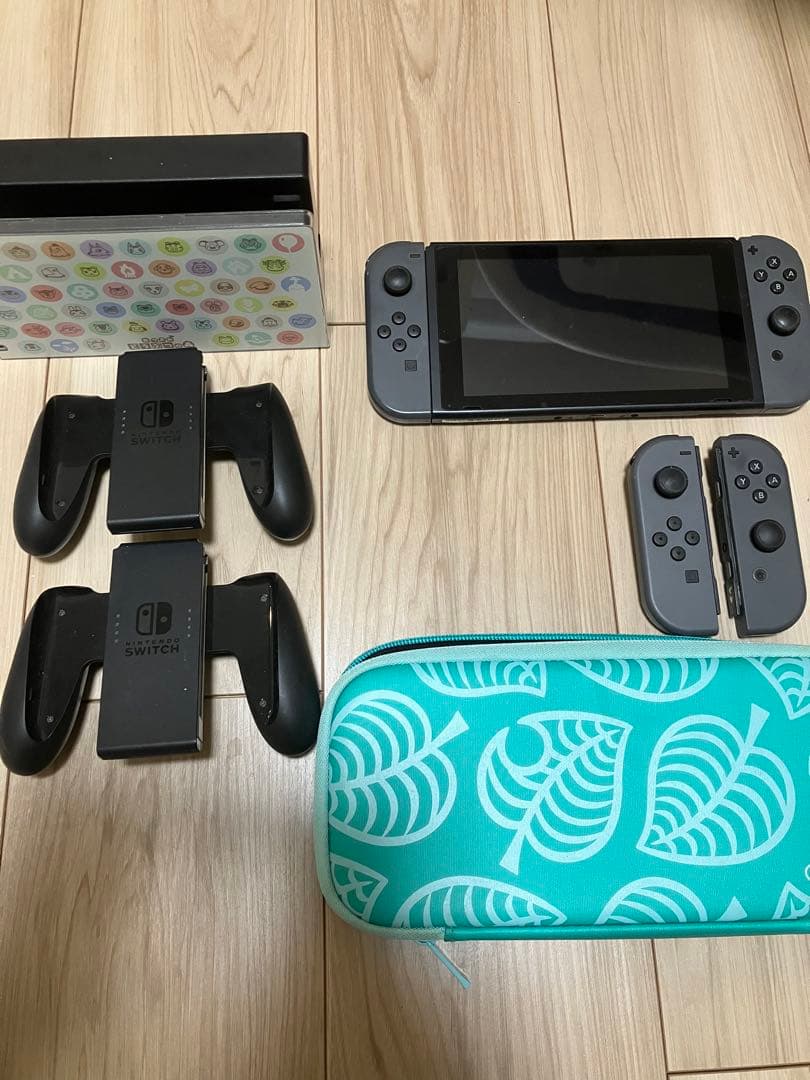 Nintendo Switch グレー本体　付属品付き