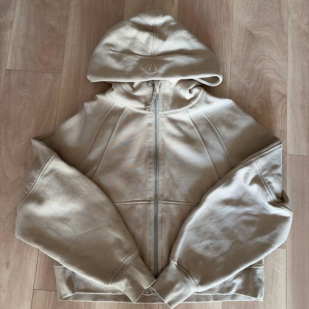 【美品】 ルルレモン　Scuba オーバーサイズ フルジップフーディ