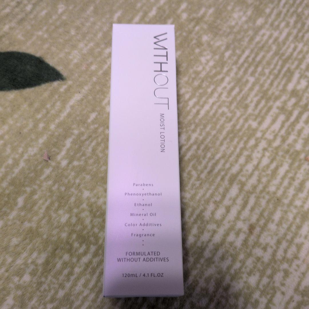 WITHOUT クレイウォッシュ&パック・モイストローション・モイストゲル3点