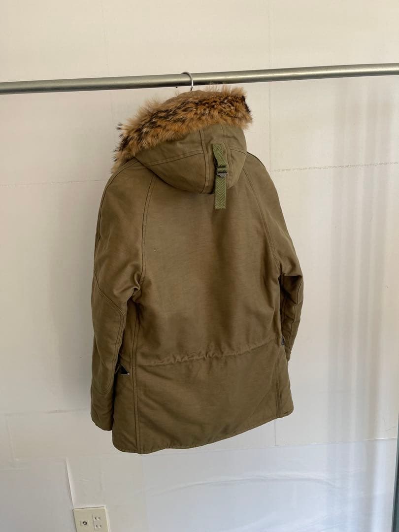 CALEE キャリー HEAVY BACK SATIN N-3B JACKET