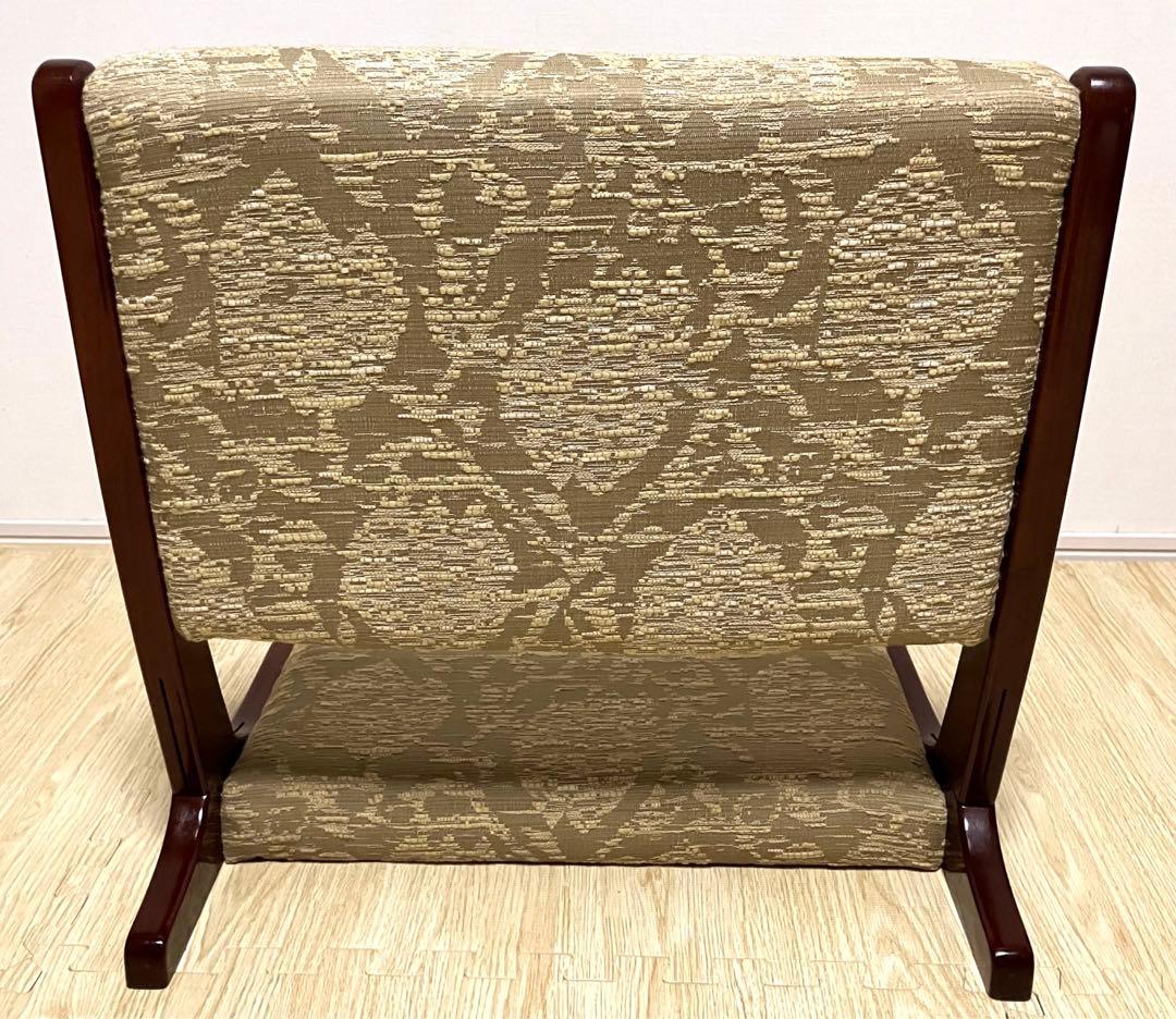 希少 送料無料 2脚セット カリモク karimoku 折りたたみ 座椅子 和室