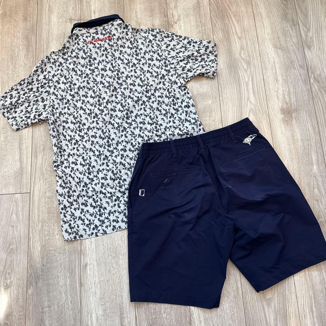 BEAMS GOLF ポロシャツ＆ショートパンツ セット