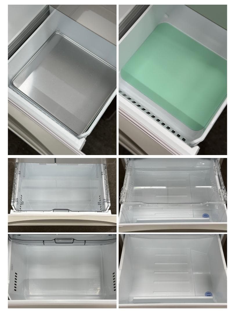 Senrei　美品 東芝 6ドア冷蔵庫 509L GR-W510FH-EC