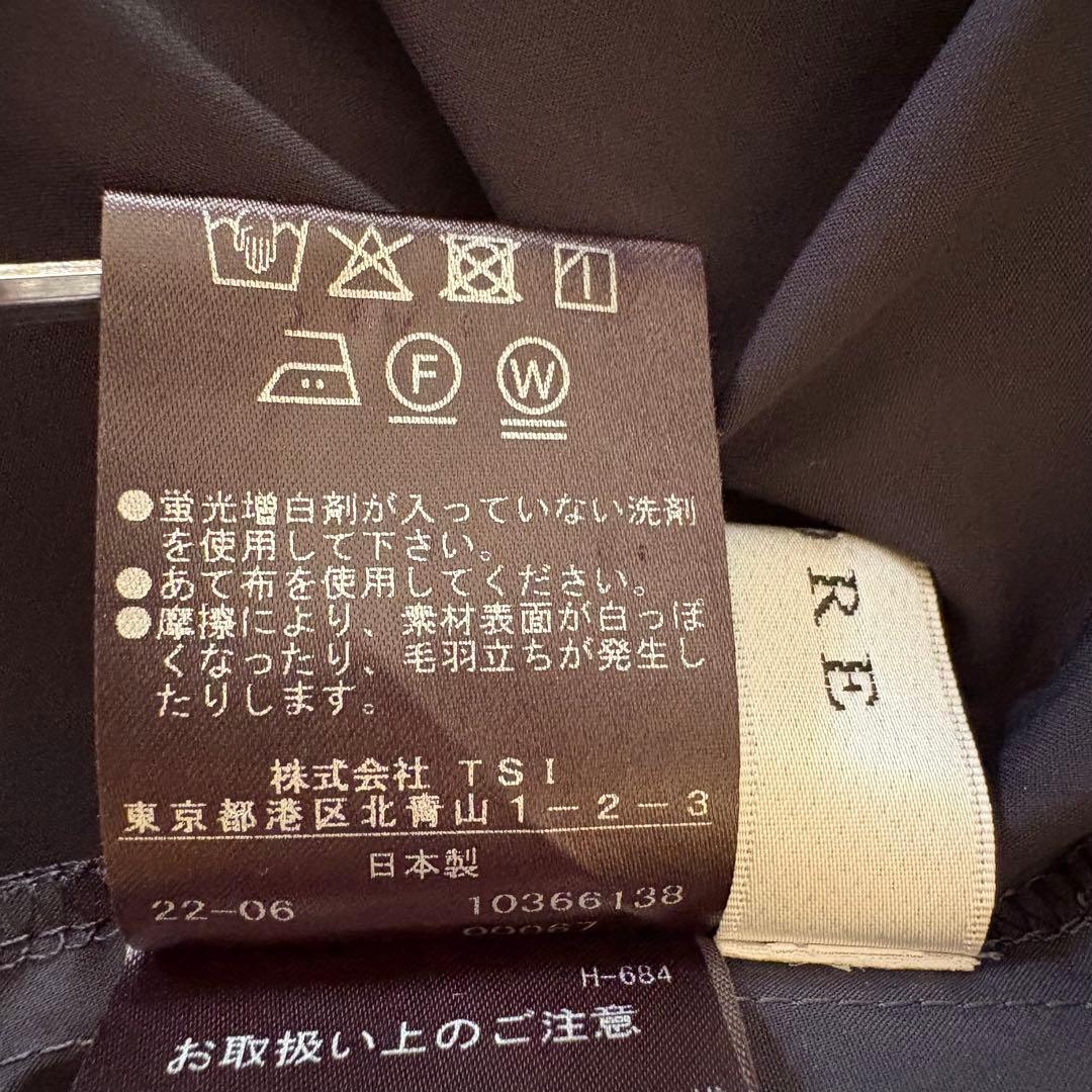 美品✨アドーア　コットンストレッチブロードワンピース　ビッグカラー　セーラー