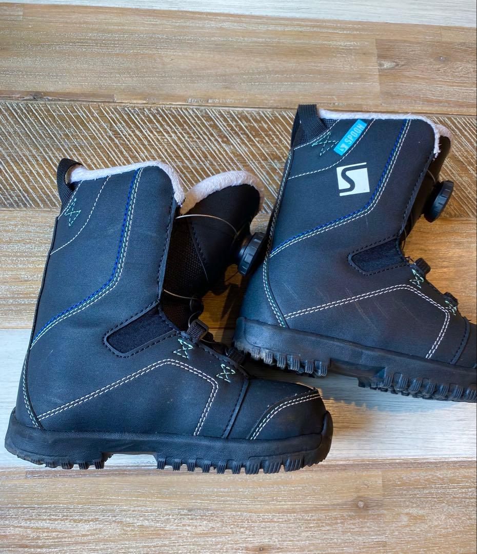 SPOON キッズ　スノーボード100cn 3点セット