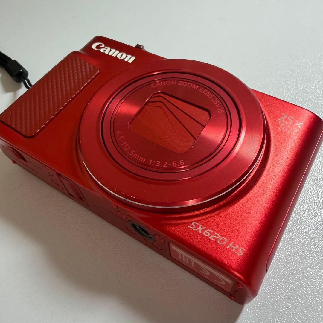 【Canon】PowerShot SX620HS レッド　Wi-Fi【キヤノン】