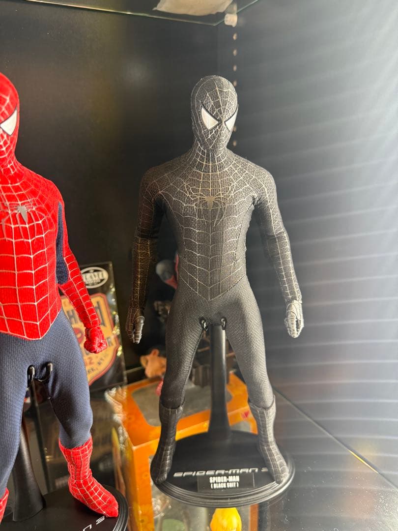 ホットトイズ　スパイダーマン3 ブラックスパイダーマンカスタム