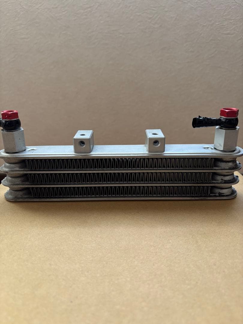 キタコ　オイルクーラー3段コア　タペットホールカバー　CT125