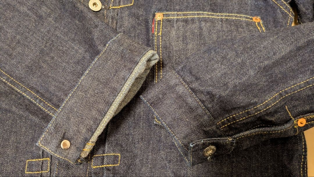 TCB JEANS デニムジャケット Late 40s　赤タブ