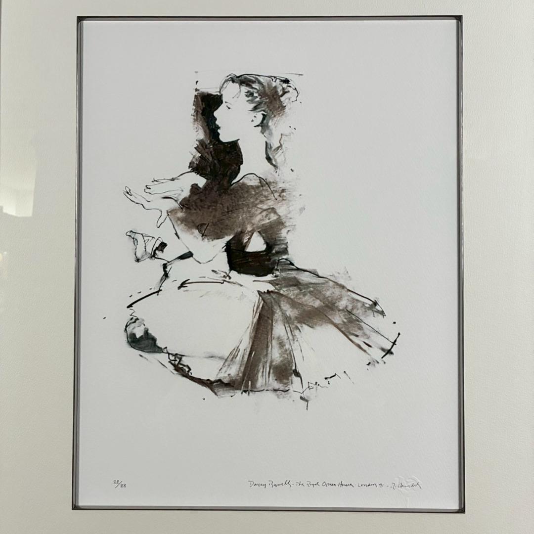 美品 ロバート・ハインデル「ドローイング フォー ダーシー・バッセル」ジクレー