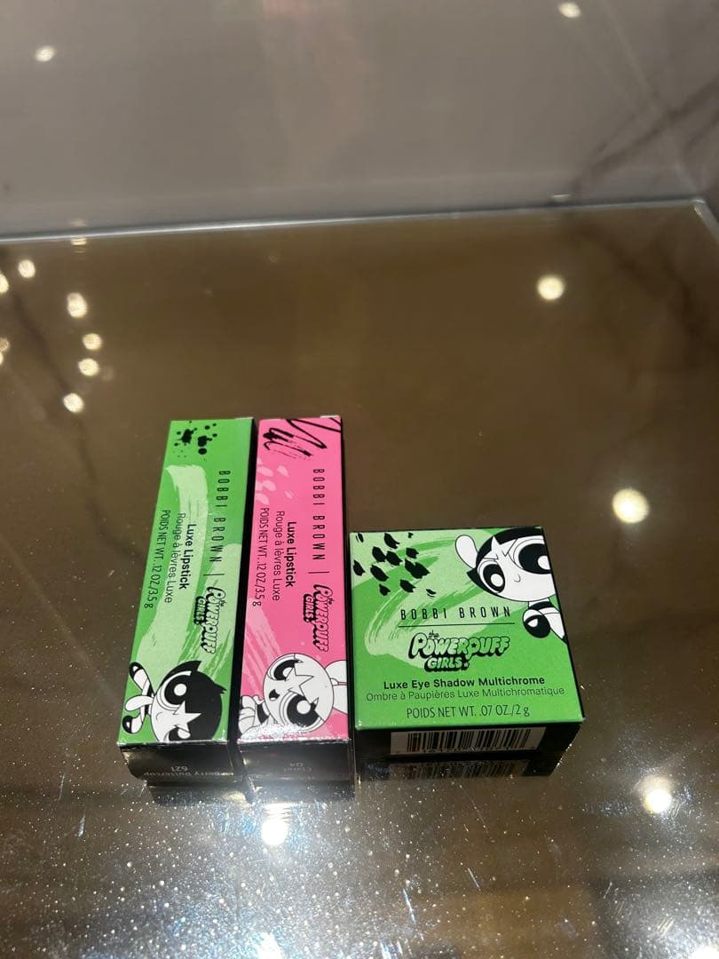 ボビイブラウン　パワーパフガール　リップ　アイシャドウ　3点　新品&美品