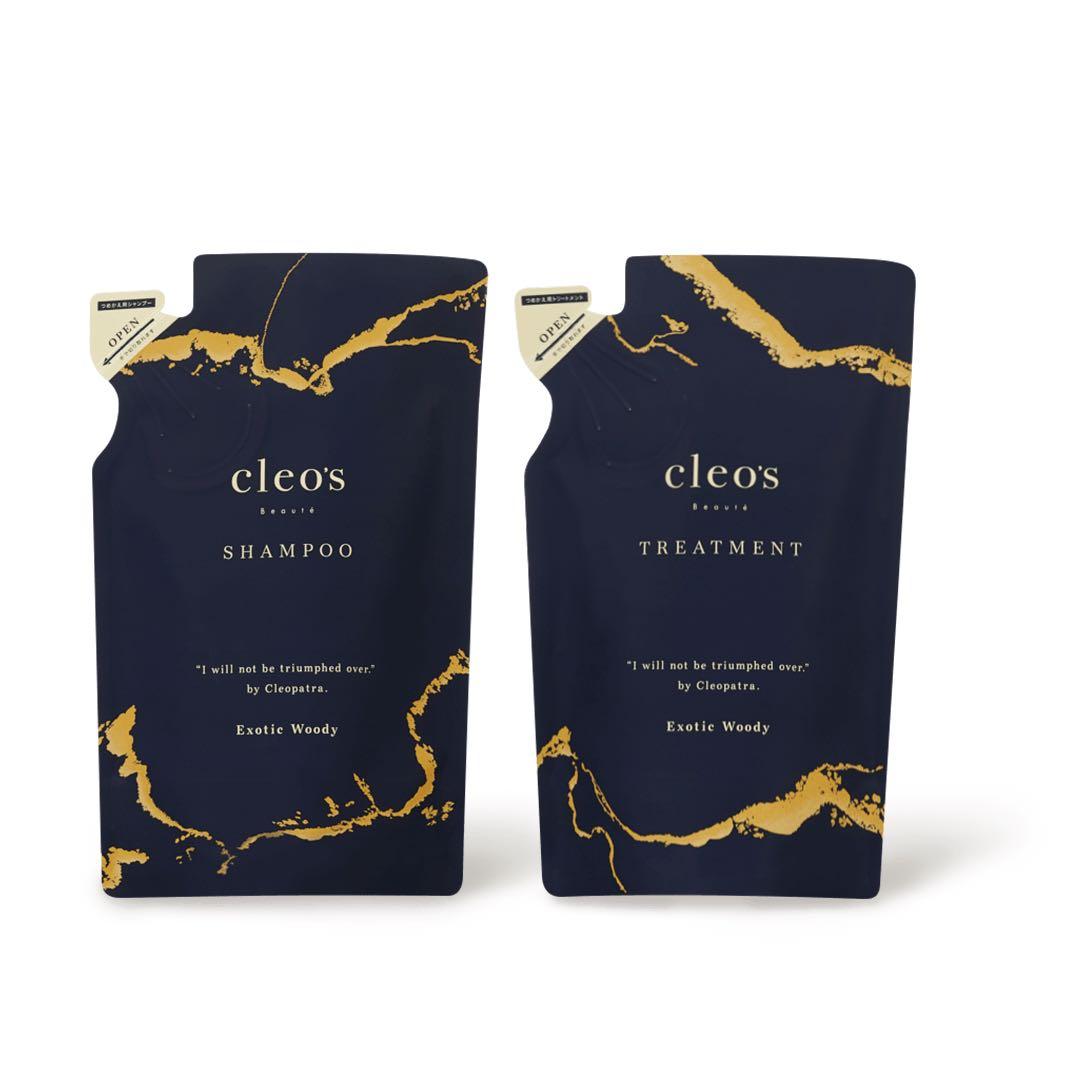 クレオズボーテ　シャンプートリートメントの詰め替えセット×3