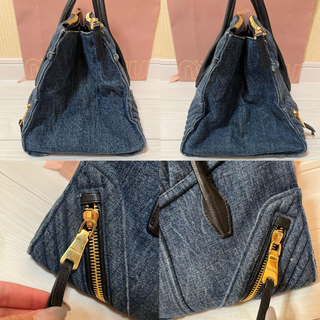 miumiu❤️ミュウミュウ 3wayデニムトートバッグ