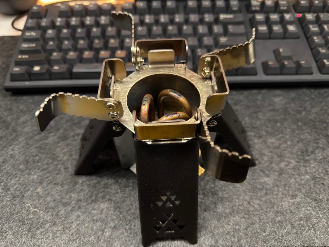 FUTUREFOX FOX-BLAZE ブラック　アルコールストーブ