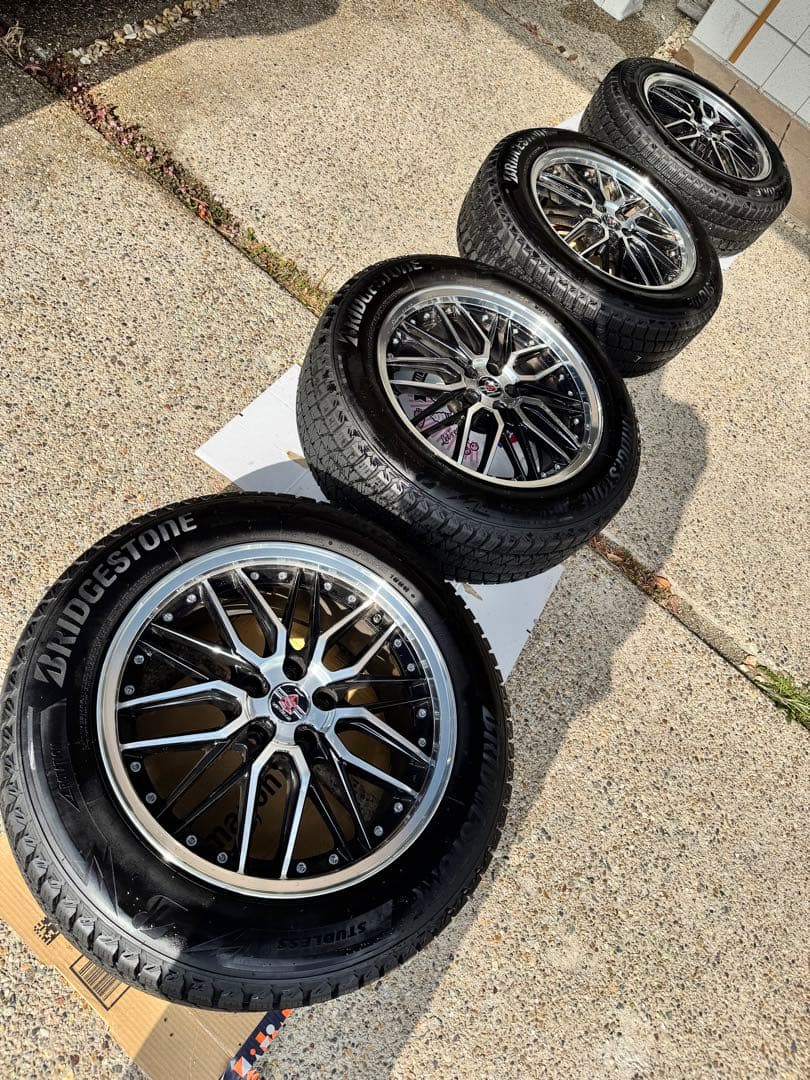 ハリアー スタッドレス タイヤ BLIZZAK DM V3 225/60R18