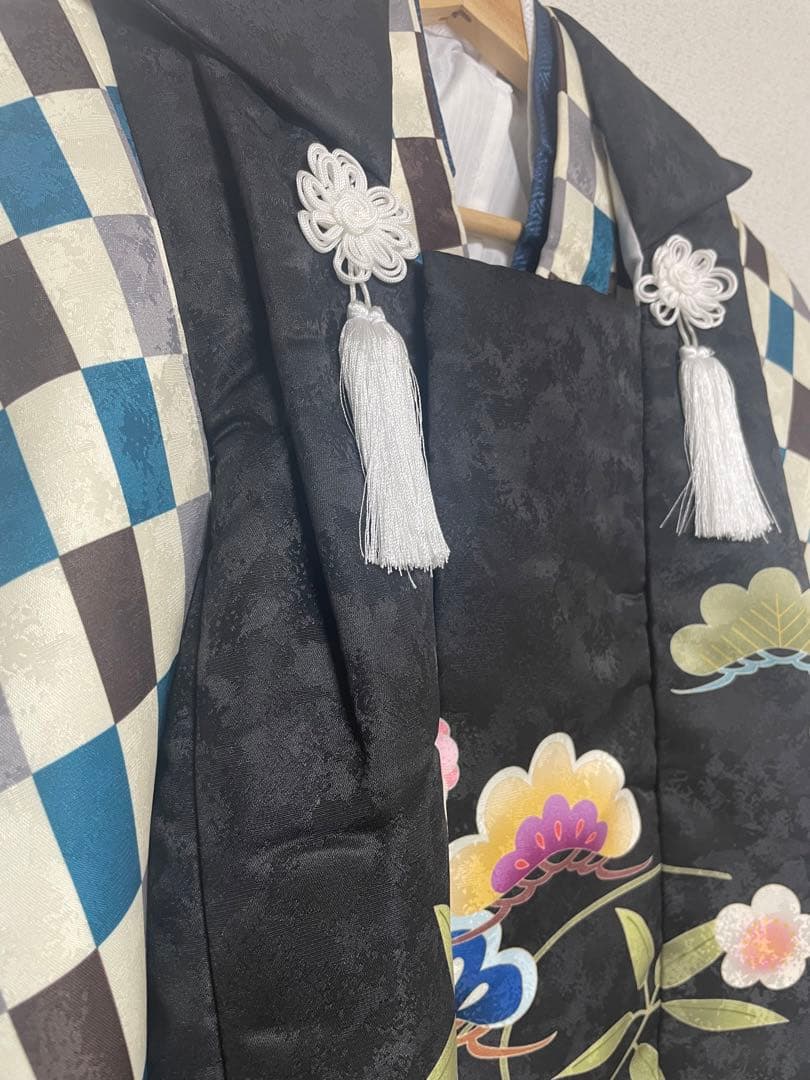 七五三 3歳 男の子 被布 着物フルセット 90㎝〜100㎝