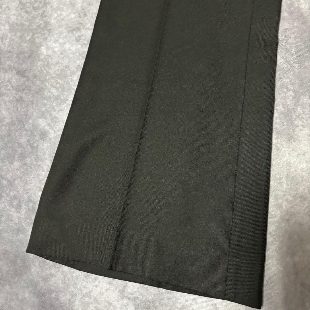 美品　shikitari PINTUCK MEGA FLARE SLACKS