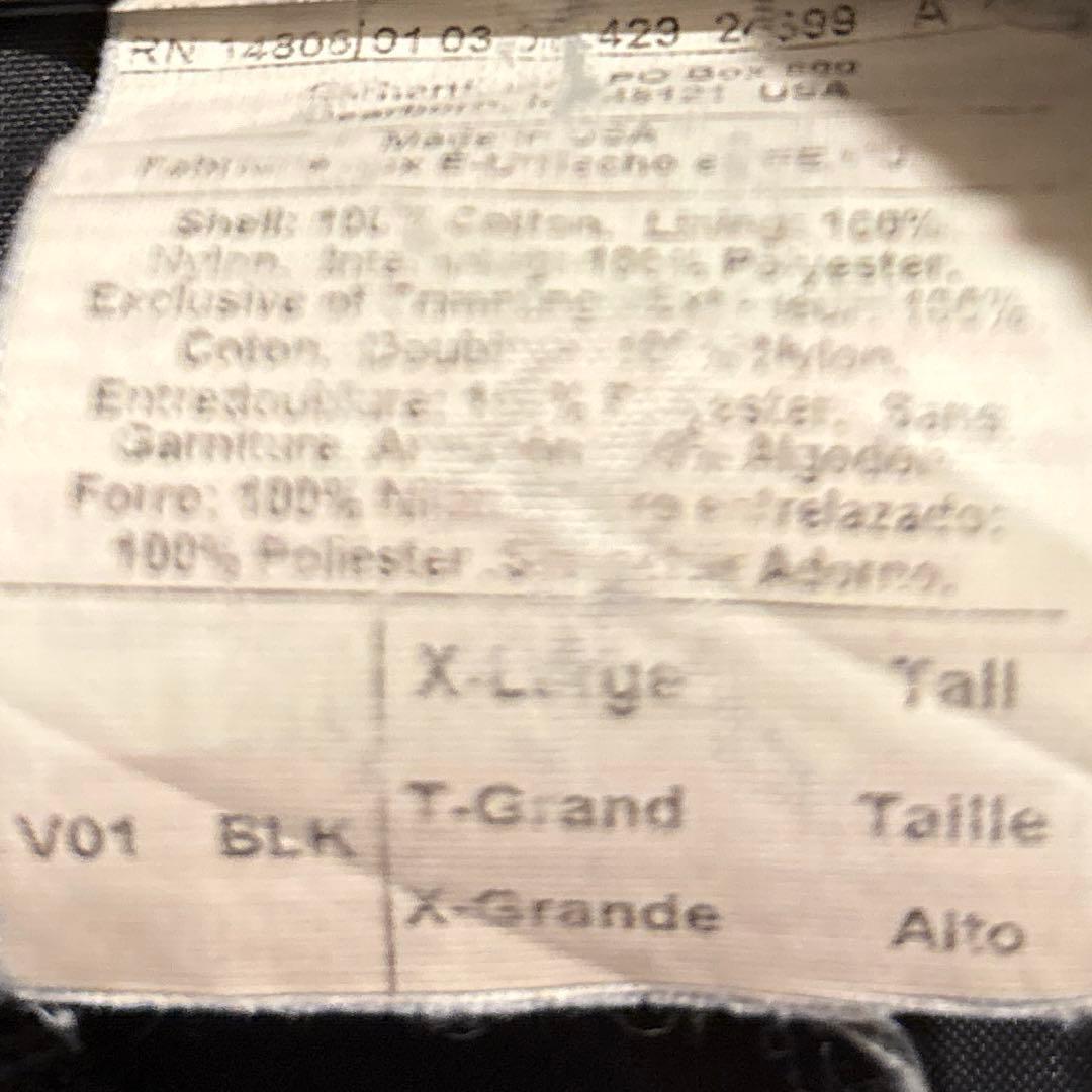 carhartt ダックベスト　XL usa製 ブラック