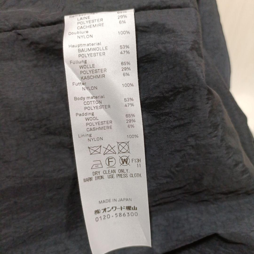 ATON テクノコットンパテッド　ショートモッズコート　サイズ2