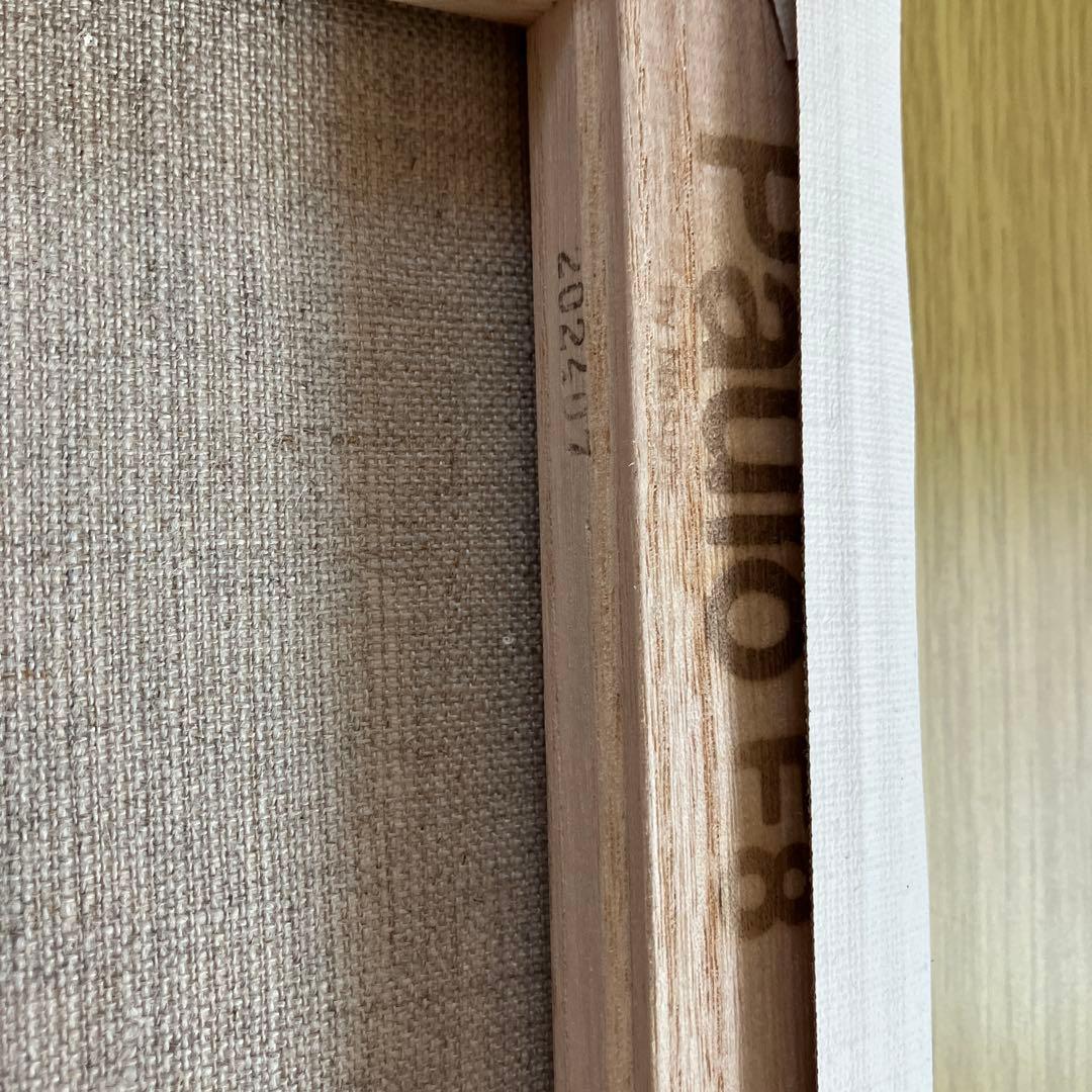 絵画　油絵　原画　青い記憶　青　グラデーション　抽象画　Ｆ8サイズ　Ｓ.Ｉ