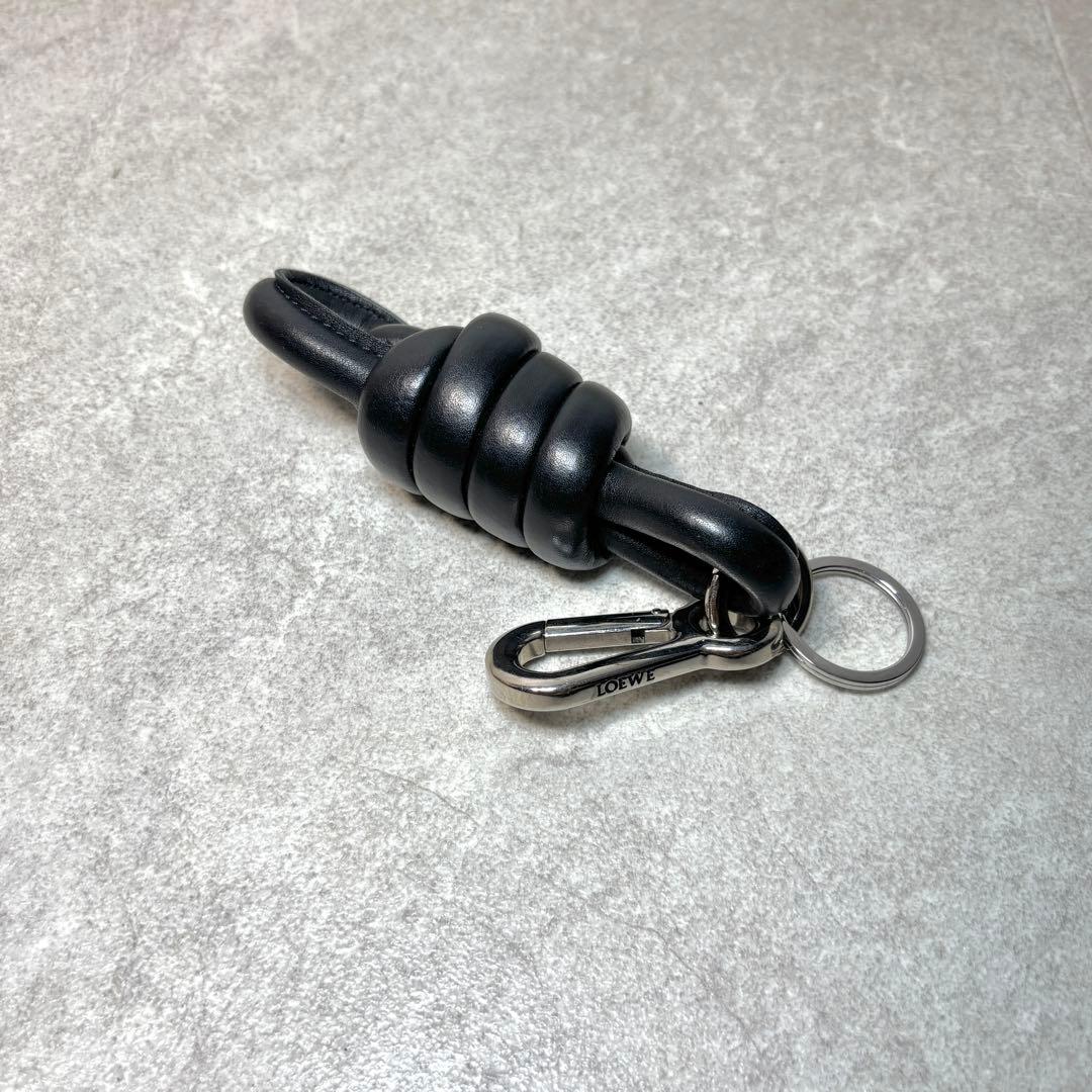 LOEWE ロエベ ノットキーリング　ブラック