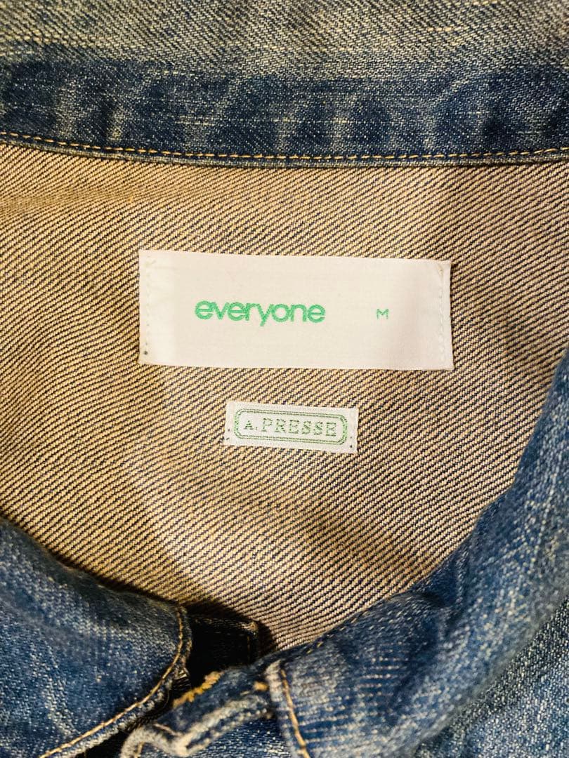 A.PRESSE everyone 1st タイプ デニムジャケット アプレッセ