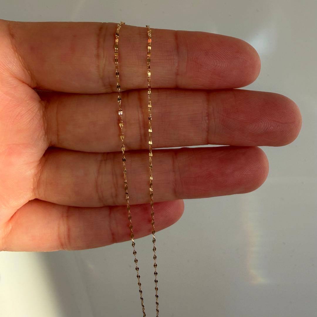 大特価❣️早いもの勝ち 新品 日本製 高品質 18金 K18 ネックレス 40cm