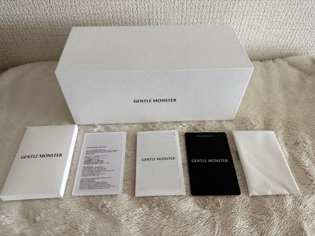 Gentle Monster Slyk 01調光レンズ