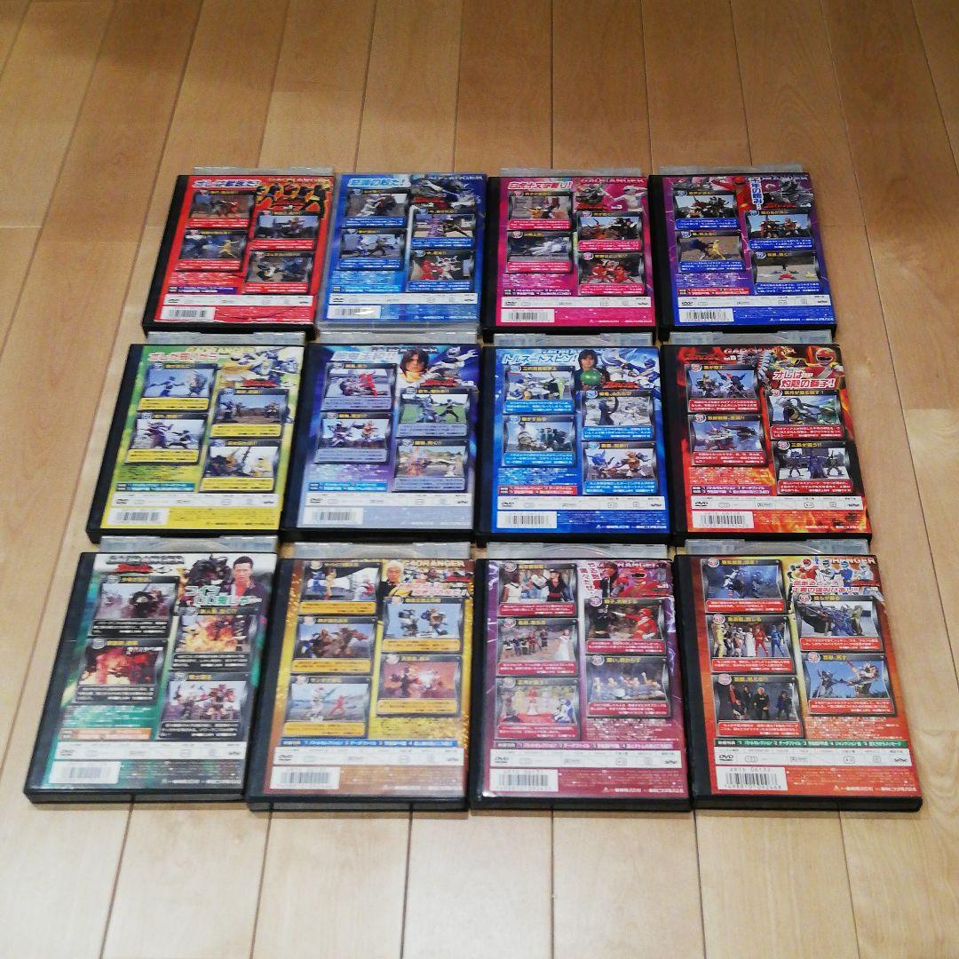 百獣戦隊ガオレンジャー DVD Vol.1〜12巻全巻セット