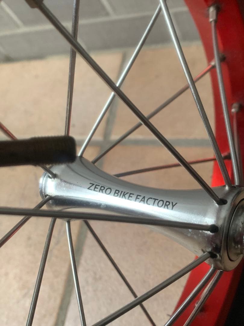 ランバイク ストライダー アルミ ホイール12インチセット ZEROBIKE