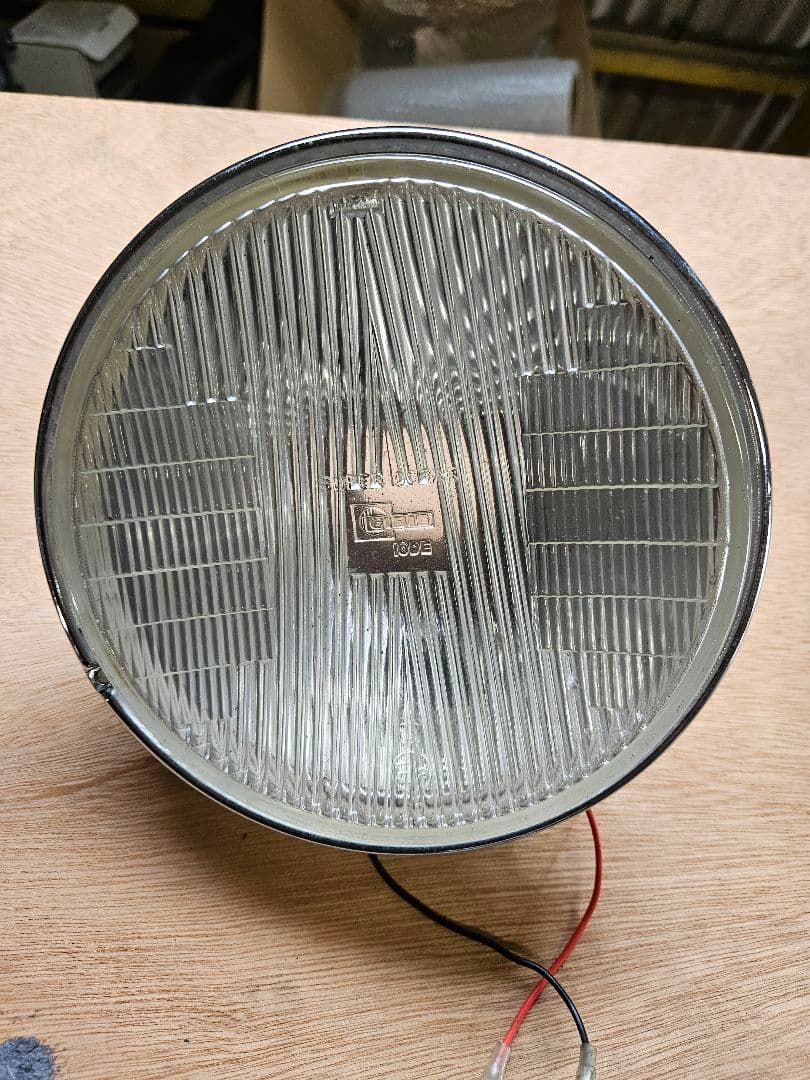 シビエヘッドライト ストーンガード付き