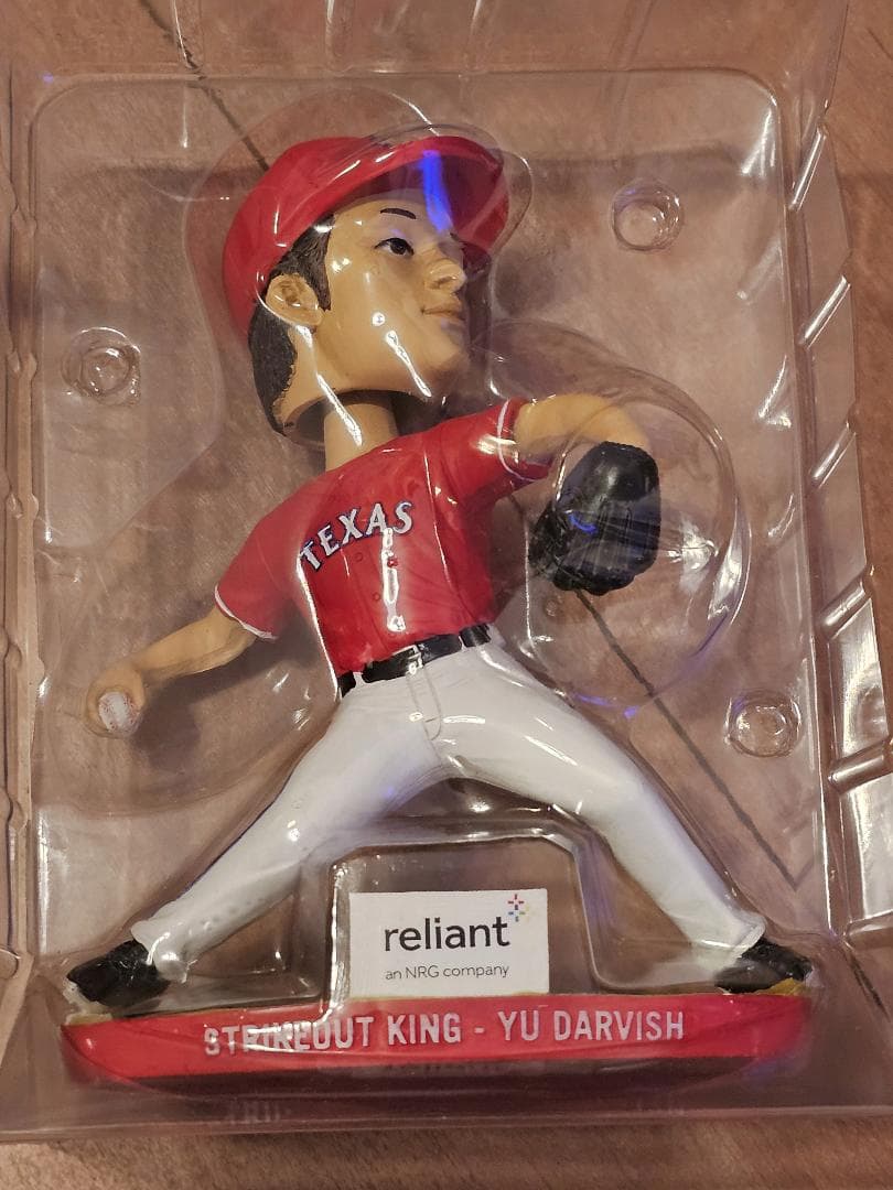 ダルビッシュ有　奪三振王記念球場配布　ボブルヘッド Darvish 2014