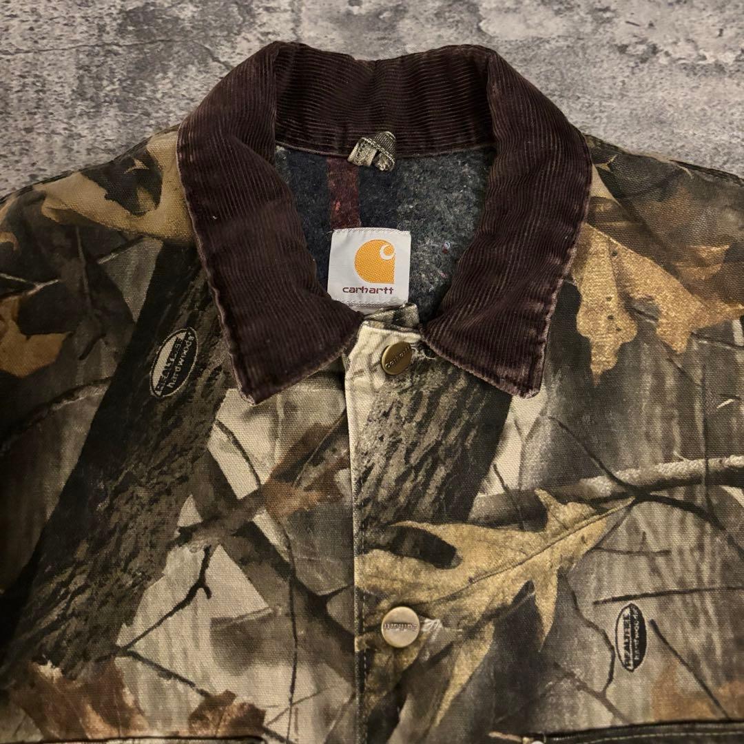 【レア】Carhartt かーハートミシガンチョアコートC63 CMO