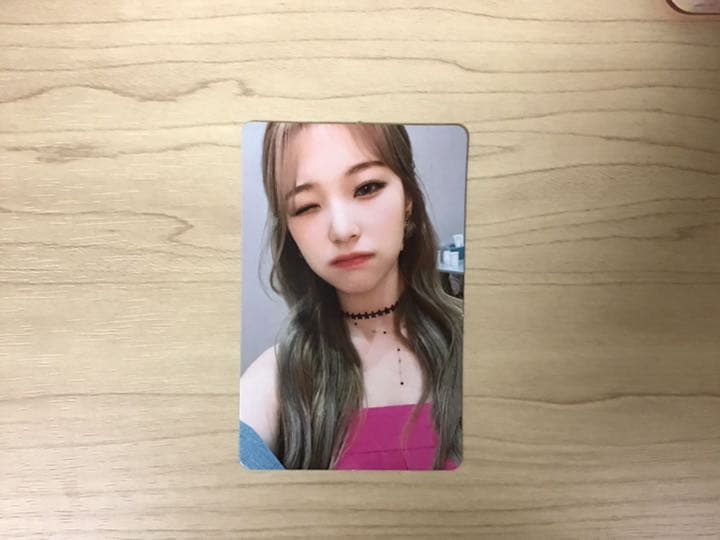 fromis_9 ジホン withfans 一直娱 yizhiyu 特典トレカ