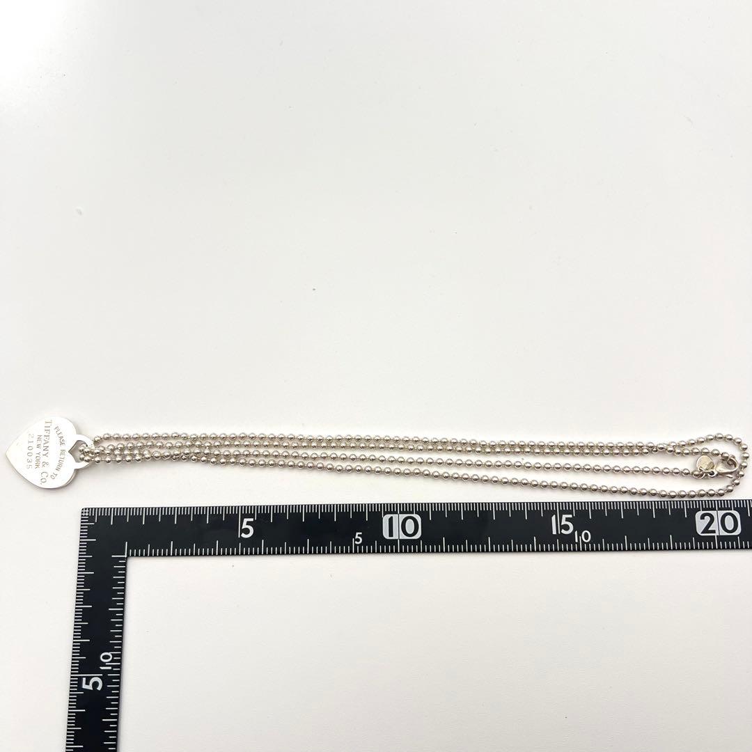 【美品】TIFFANY&Co.（ティファニー） リターントゥ ハートタグ 925