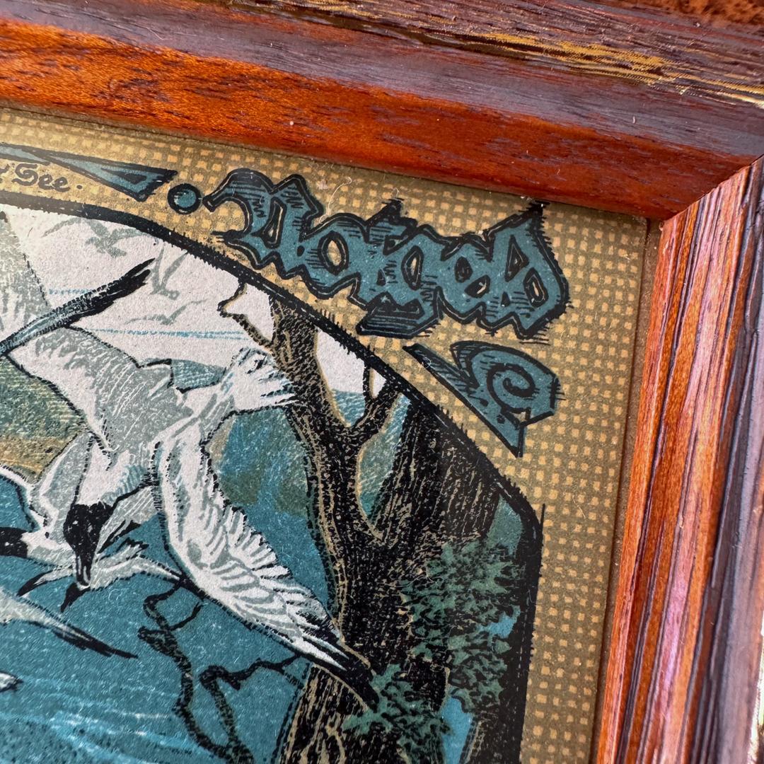 本物保証 ノートゲルト ユーティン＝ラント額装セット ドイツ