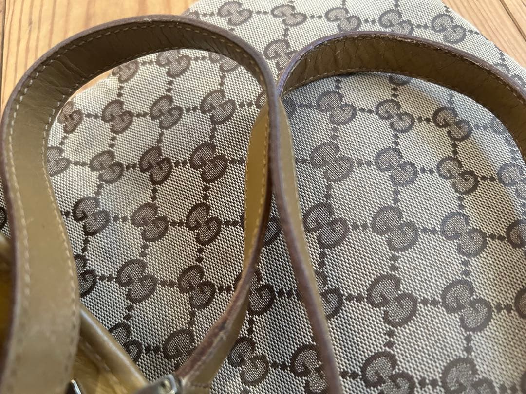 GUCCI GGパターン ハンドバッグ ベージュ