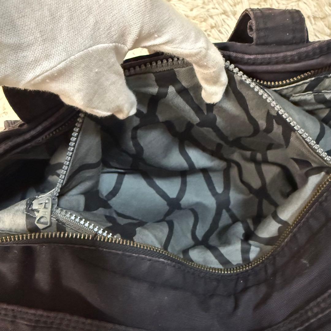 DIESEL archive l logo ショルダーバッグ　Y2K 黒