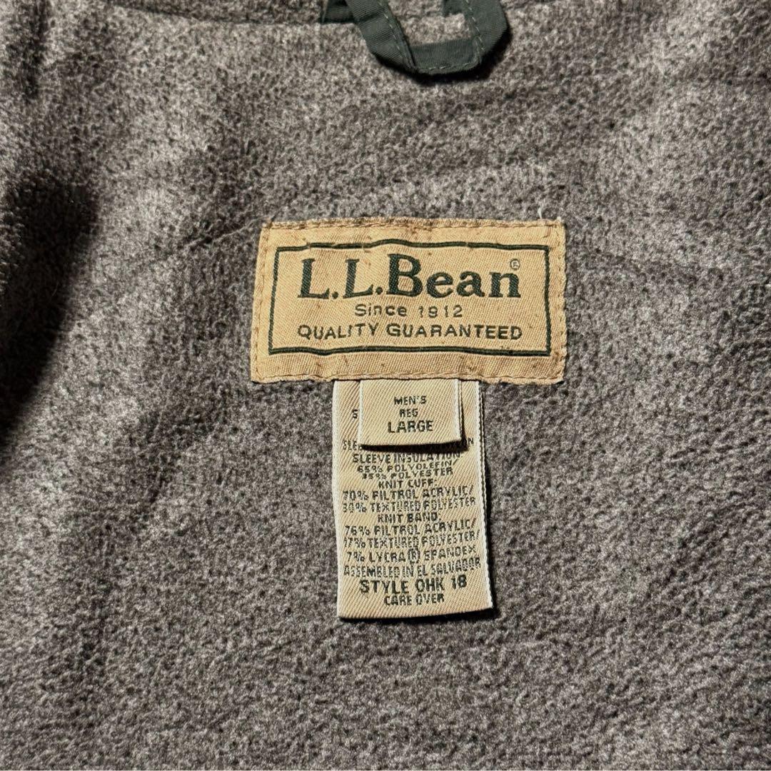 親指のささくれ2194古着00年代L.L.Beanウォームアップジャケット