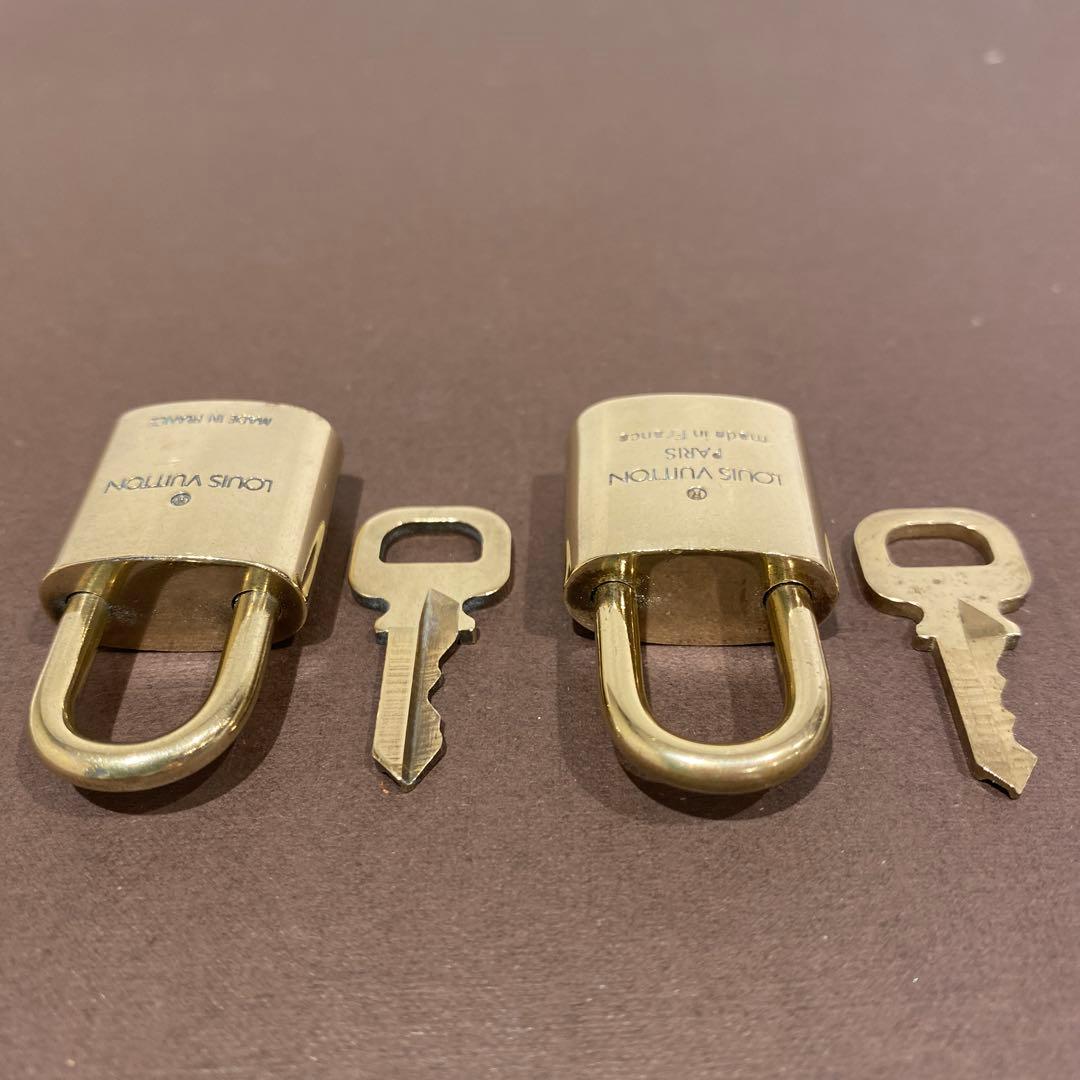 L00125　 ルイヴィトン　パドロック　10セット　カデナ　南京錠　鍵