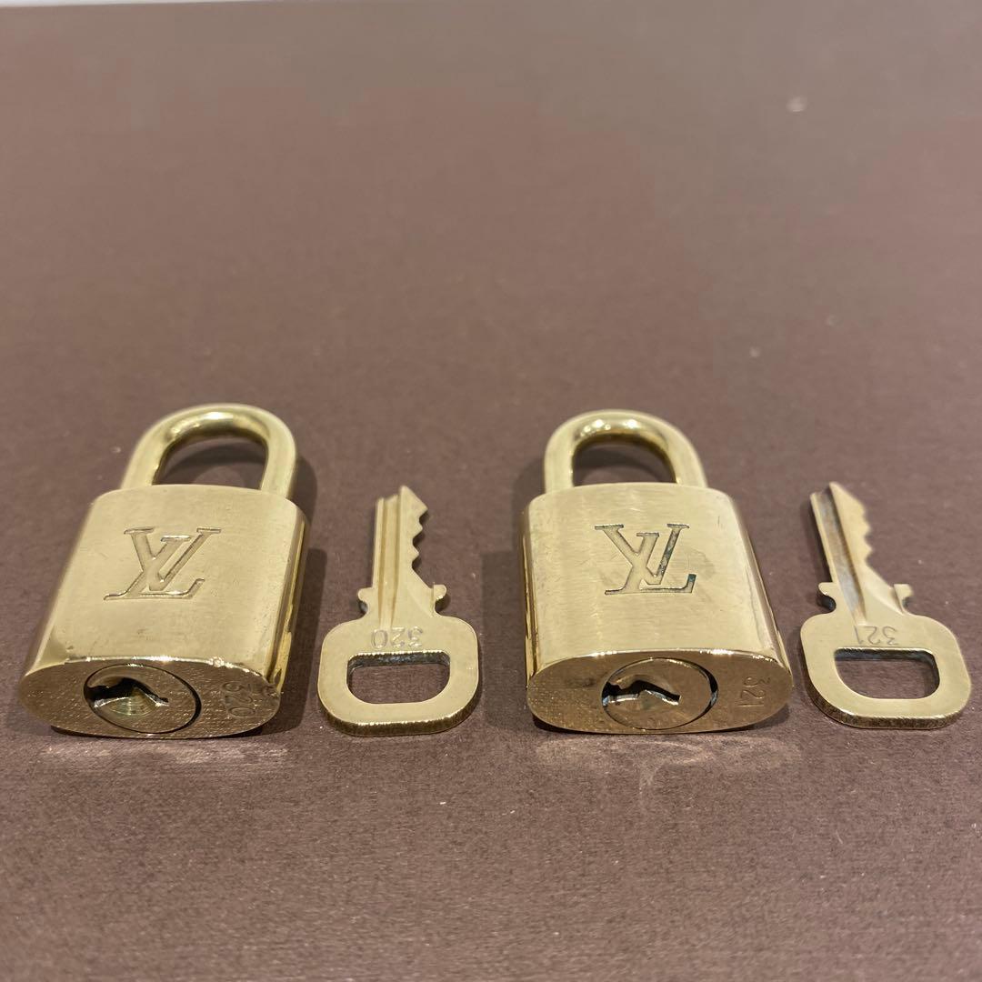 L00125　 ルイヴィトン　パドロック　10セット　カデナ　南京錠　鍵