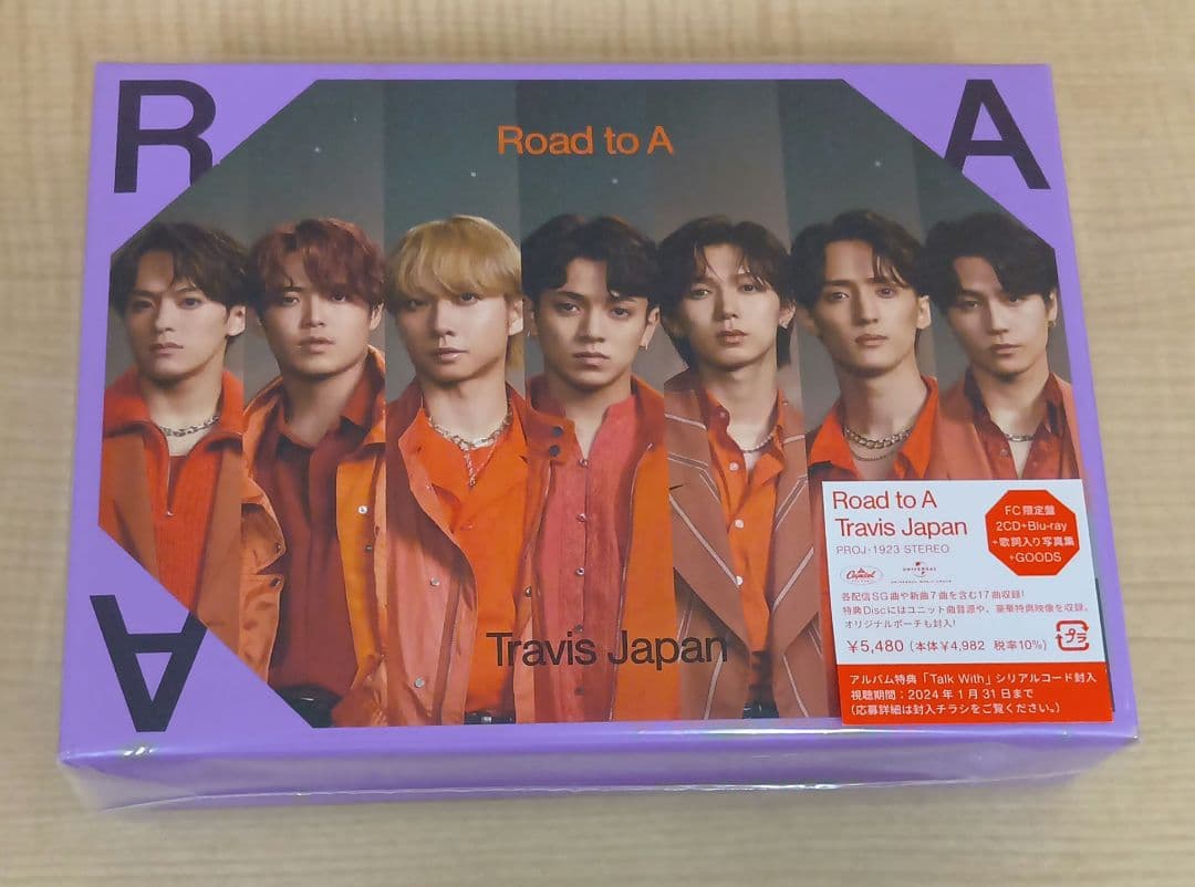 ❶ Travis Japan Road to A FC限定盤 Blu-ray