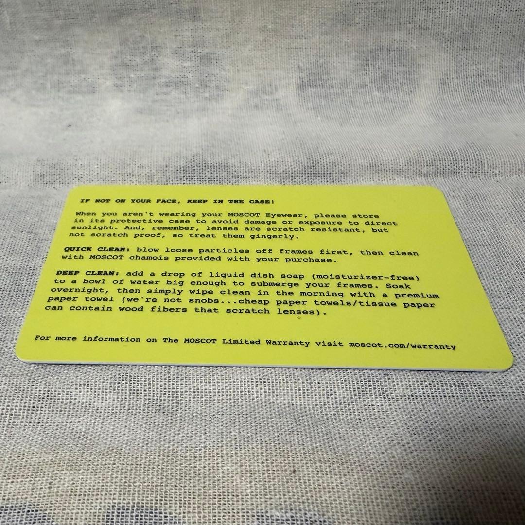 MOSCOT LEMTOSH マットブラック 46サイズ 正規品