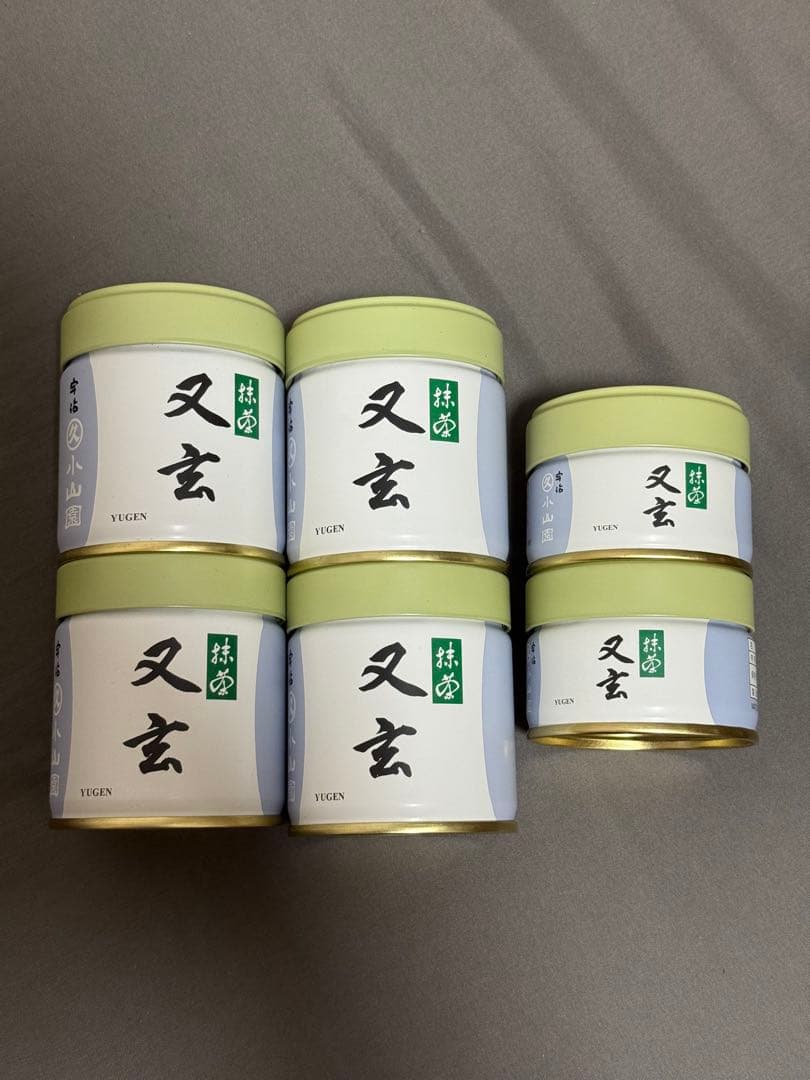 抹茶　丸久小山園　YUGEN 4缶40g + 2缶20g