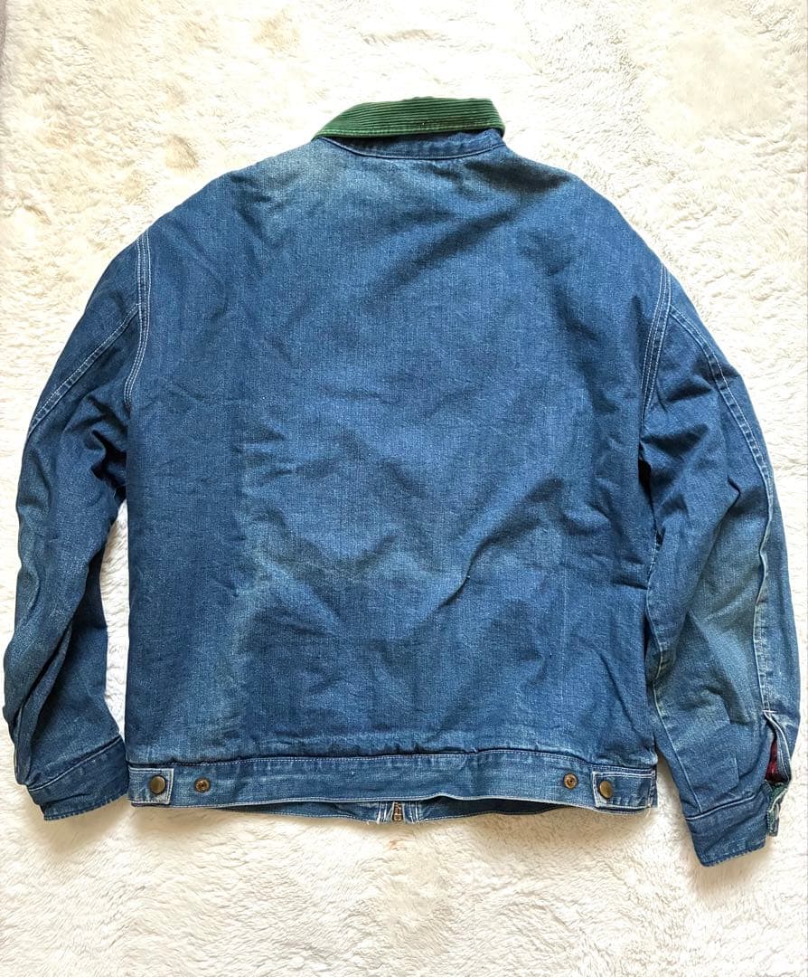 ヴィンテージ casey jones ラングラー　デニムジャケット Gジャン