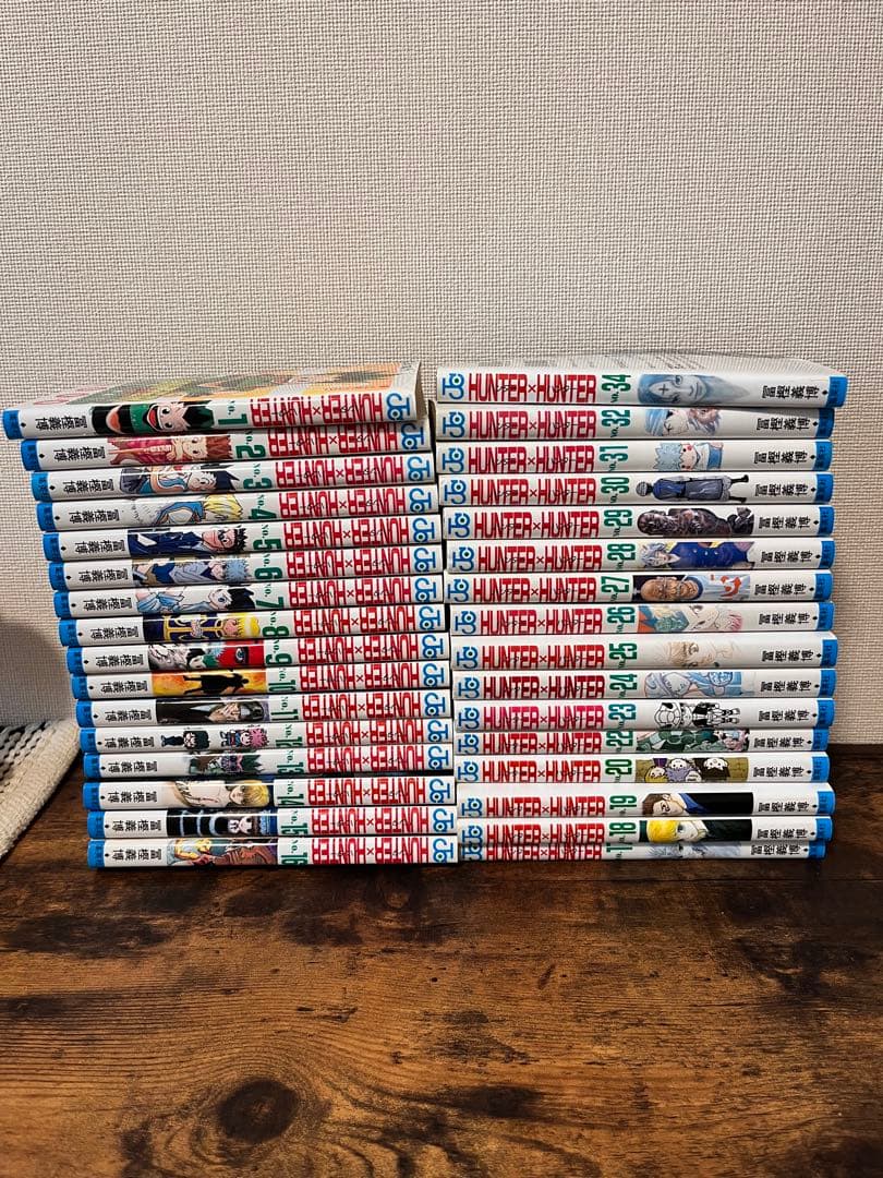 ハンターハンター　HUNTER×HUNTER 1巻〜34巻　21、33欠品