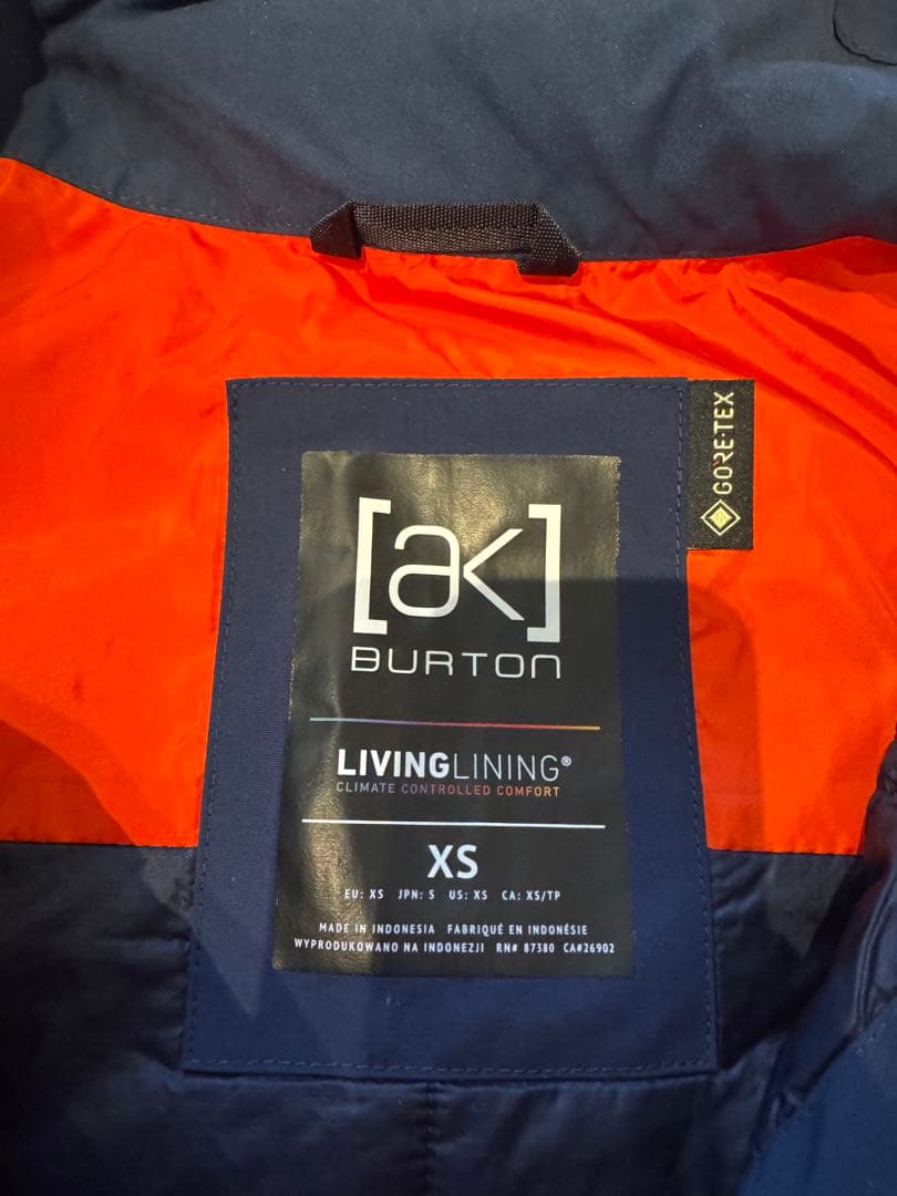 [ak] Burton GORE-TEX ジャケット XS