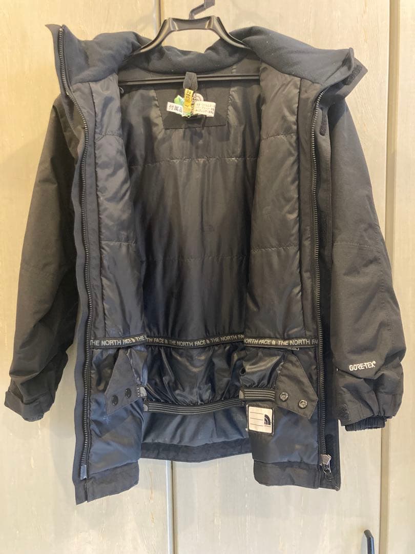 THE NORTH FACE 子ども用上下スキーウェア 黒　150cm