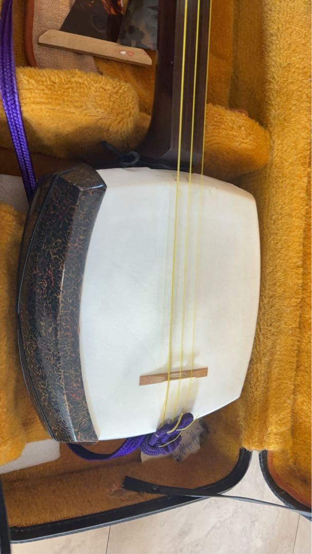 三味線本体 ケース付き